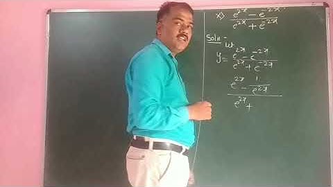 Differentiation: Derivatives Of Composite Functions :Exercise1.1:Part 5