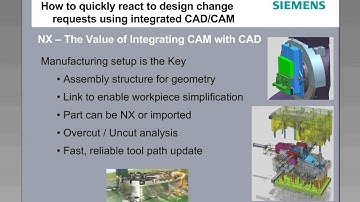 NC PROGRAMMING - "How to quickly react to design changes with CAD/CAM"