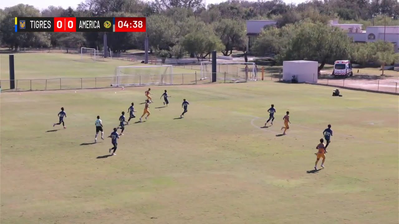 Tigres Vs. América | Liga MX Sub-15 | Cuartos de Final Ida