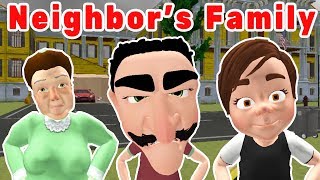 Neighbor's Secret Family Escape 3D Level 1 To Level 5 screenshot 5