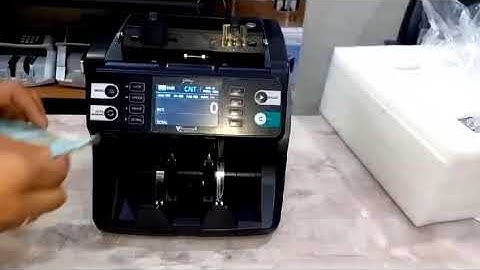 GODREJ VALUMATIC FRONT LOAD CIS APPROVED CURRENCY COUNTING MACHINE