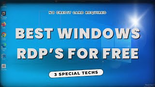 3 ways to get a FREE WEBRDP / ANDROID RDP with NO CREDIT CARD screenshot 4