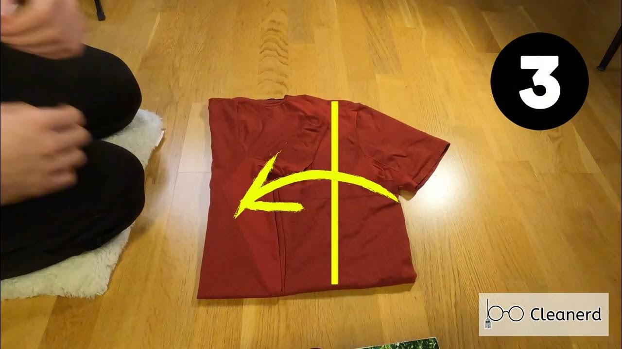 How to Fold ANY Sports Jersey Correctly The Cleanerd Fold (2) YouTube