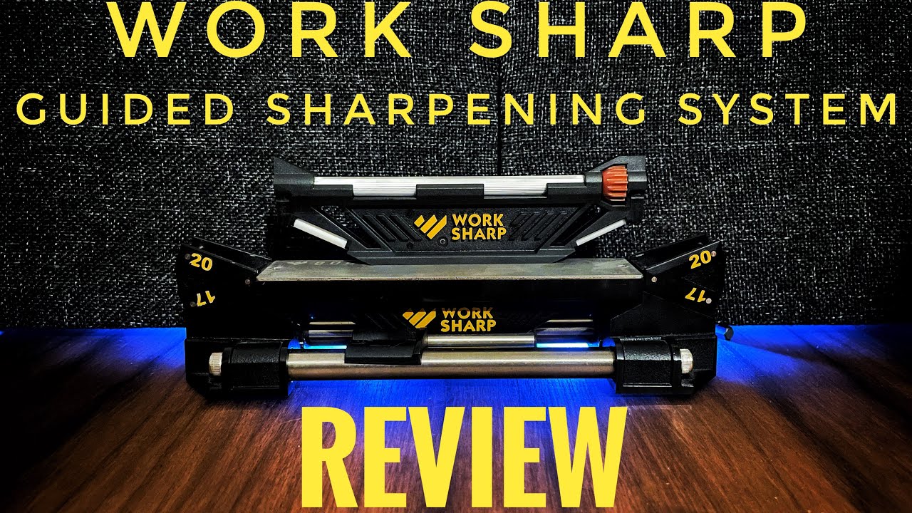 How To Sharpen in Full with the Work Sharp Guided Field Sharpener (Review)  