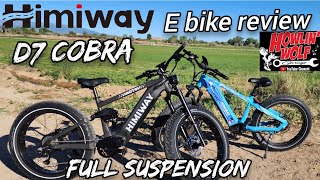 Himiway D7 Cobra E Bike Review. Howlin Wolf Garage @HimiwayBikesLongrangeEbikes