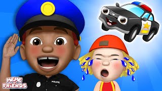 Super Police Officer 👮🚔 + More Policeman Songs | Nursery Rhymes by ME ME and Friends