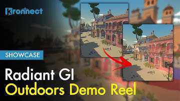 Radiant GI Showcase - Outdoor Scenes!