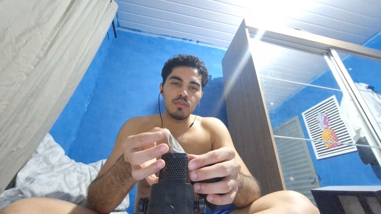 ASMR não intencional: testando TRIGGERS para fazer nas LIVES. 😴