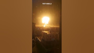 Huge explosion at liquified gas station in Uzbekistan