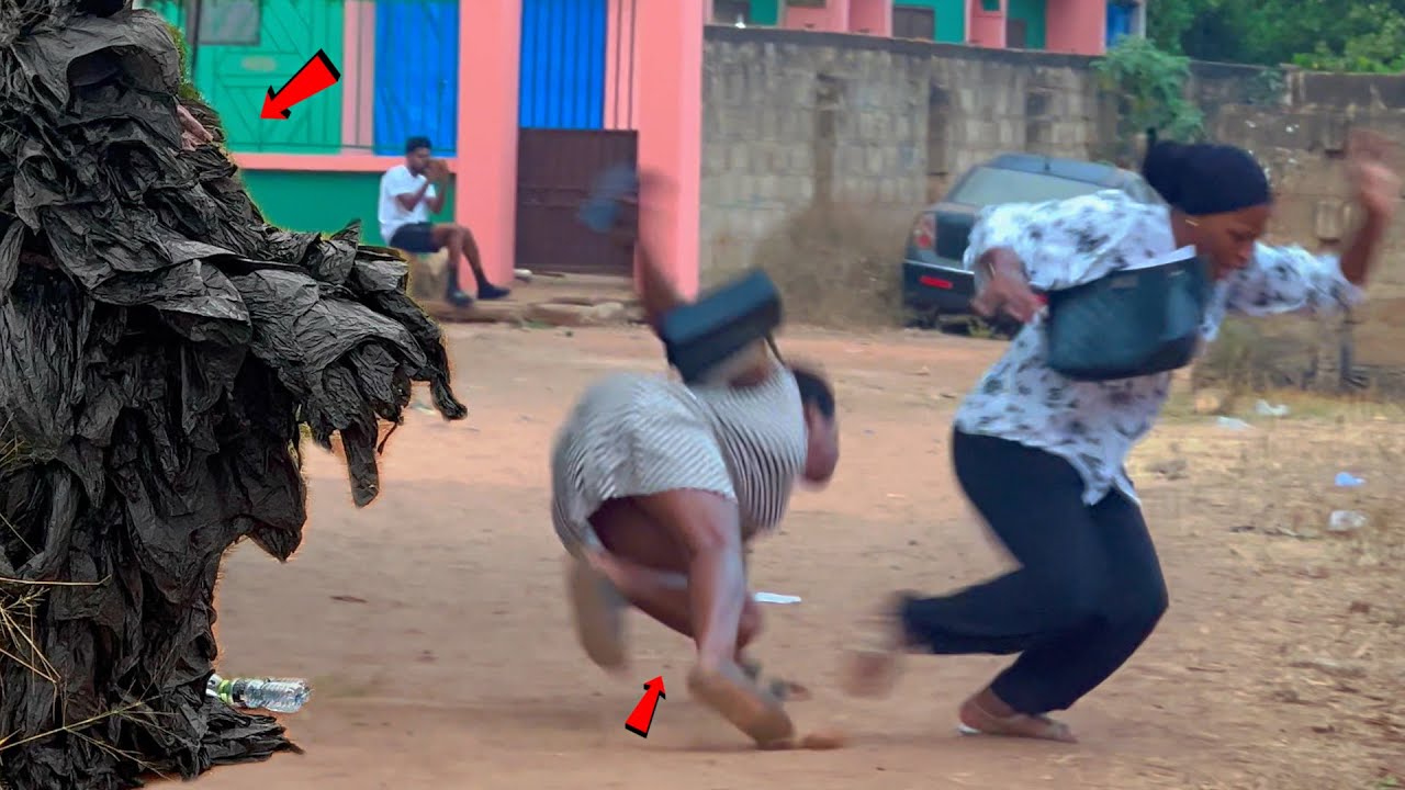 She will remember that FALL for life! |Trashman Prank| Scaring People!!!