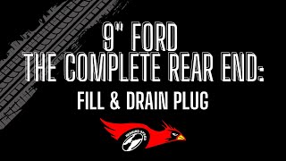 9" Ford - The Complete Rear End:  9" Housing - Fill and Drain Plug - Do I NEED these options?