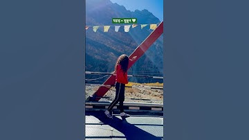 Sky above, earth below, peace within. #song #arijitsingh #pritamsongs #music #viral #mountains