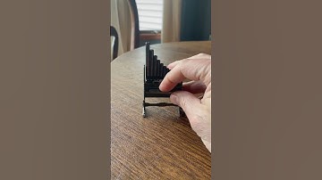 World’s smallest pipe organ #vintagetoys #miniatures #1970