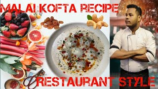 Malai Kofta Restaurant Style Recipe//Shankar Chef Recipe घर में बनाने का आसान तरीका रेसीपी