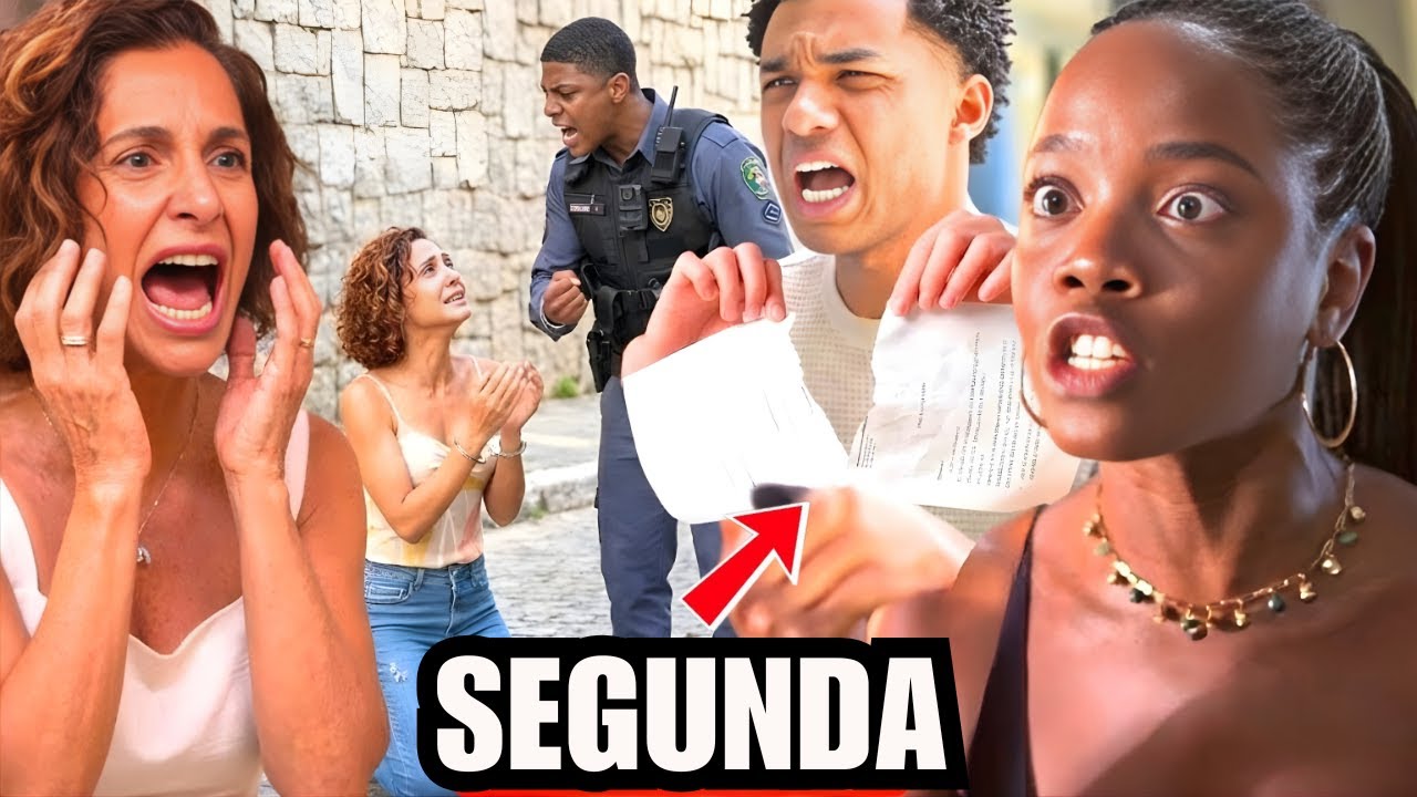 DONA DE MIM SEGUNDA 29/12 Ellen e Hudson caem no avião após detalhe chocante