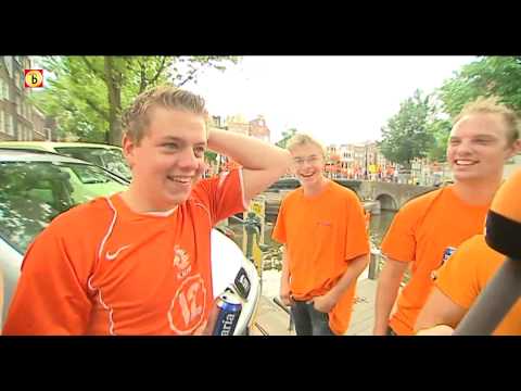 Brabanders bij huldiging Oranje in Amsterdam