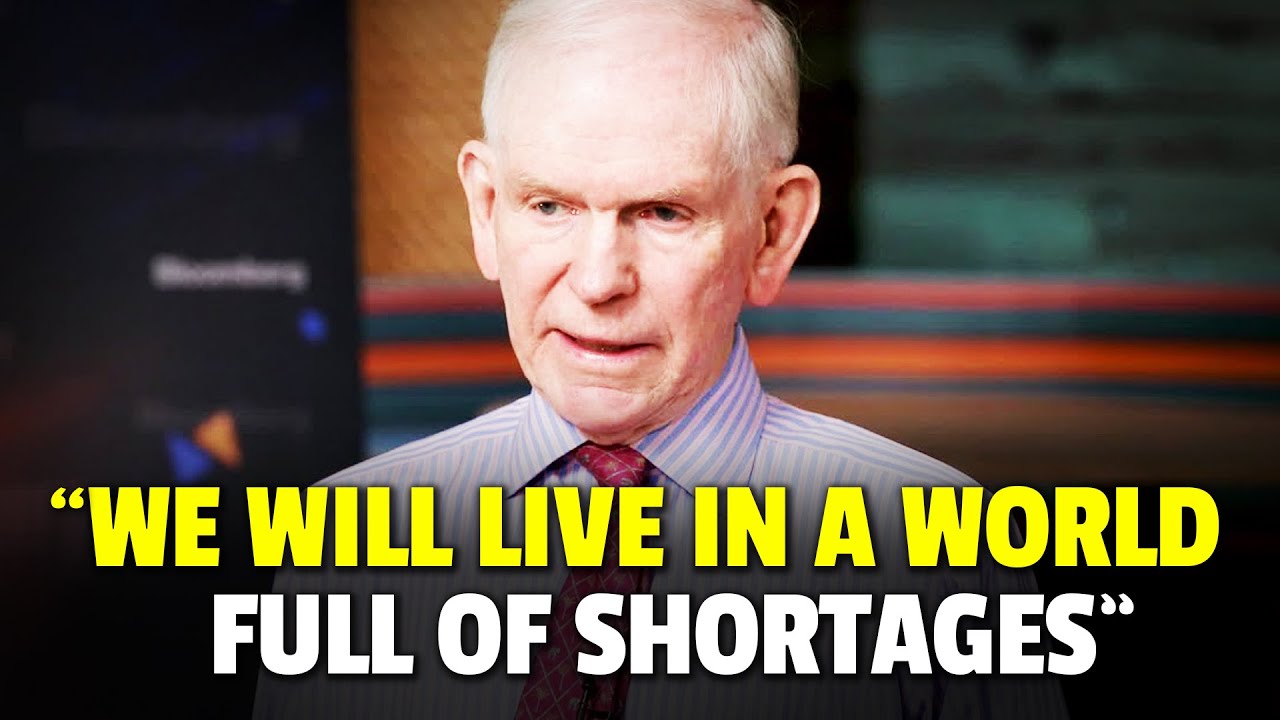 "We Will Live In A World Full Of Shortages..." — Jeremy Grantham