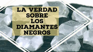 ¿Hay diamantes negros?