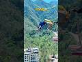 Backflip😱#motivation #shortsvideo #trendingshorts #backflip #bungeejumping#bungyjump #adventure#fun