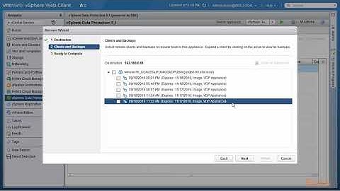 Video 22: Managing Replicated Backups | Backup and Recovery of vSphere 6.x Deployment