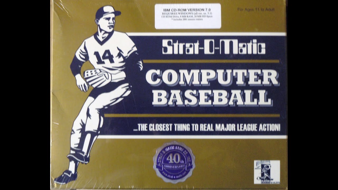 Setting Up a Custom Strat-O-Matic PC Baseball League...PART I