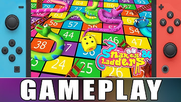 Snakes & Ladders - Nintendo Switch Gameplay