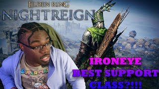 LILKOREY REACTS: Elden Ring Nightreign Ironeye Gameplay