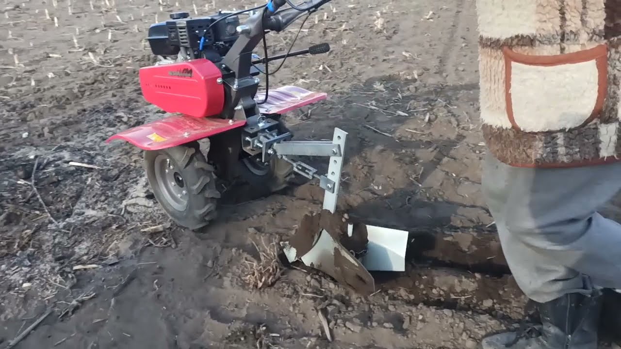 Мотоблок WEIMA WM900M-3 підготовка і посадка картоплі .