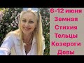 Расклад Прогноз с 6-12 июня 🌷Земная Стихия 🌷Тельцы, Козероги и Девы🌹