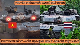 So Sánh Sức Mạnh Xe Tăng T-90S Của Việt Nam Và VT-4 Của Thái Lan