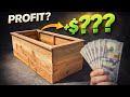 How Much You Can Actually Make Building &amp; Selling Cedar Planters 