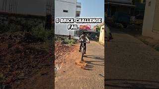5 brick challenge fail 😱🚫🥶#fail #challenge #abhimtb1 #viralshort #ytshorts #shorts #yt