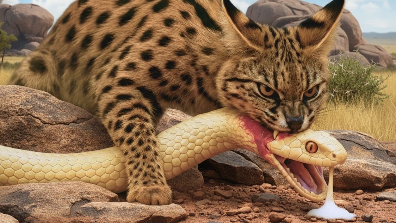 L’Afrique en Flammes | Le Combat Mortel entre le Serpent et le Félin | Documentaire Animalier