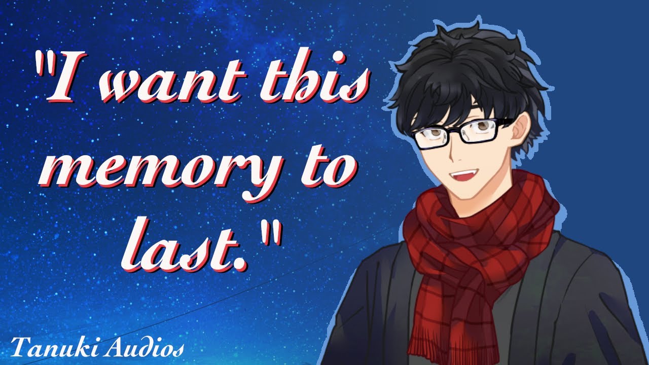 Kissing Under The Stars, Outside The Party [M4A][Strangers to Lovers][Anxiety Comfort]