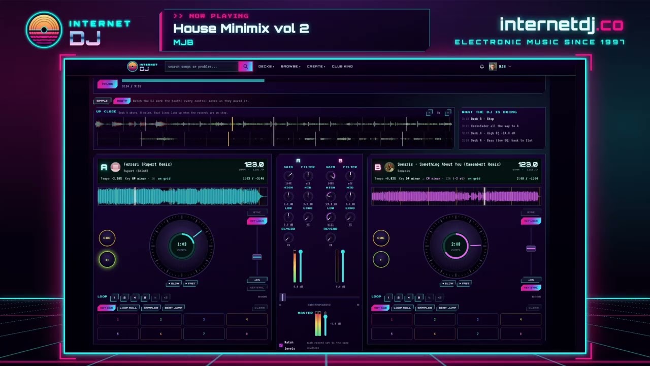 IDJ House Minimix Vol 2 :: Behind the Decks