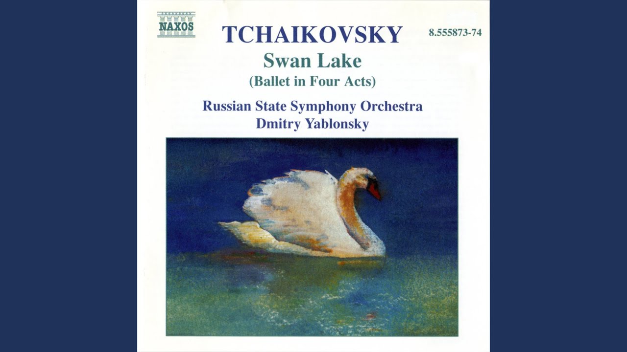 Ballerina Swan Lake Op 20a Scene