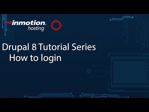 How to log into Drupal 8