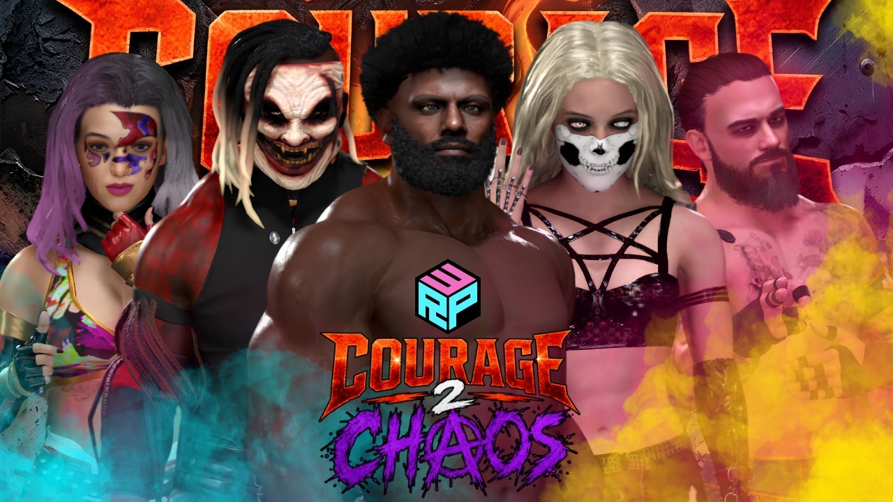 🟡RPW COURAGE 2 CHAOS PPV! (WWE 2K26 Modded CAW Universe Mode)