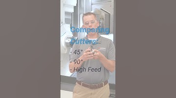 Is a 45 degree facemill a good solution | Tips & Chips -  #cnc #howto #tooltips #shorts