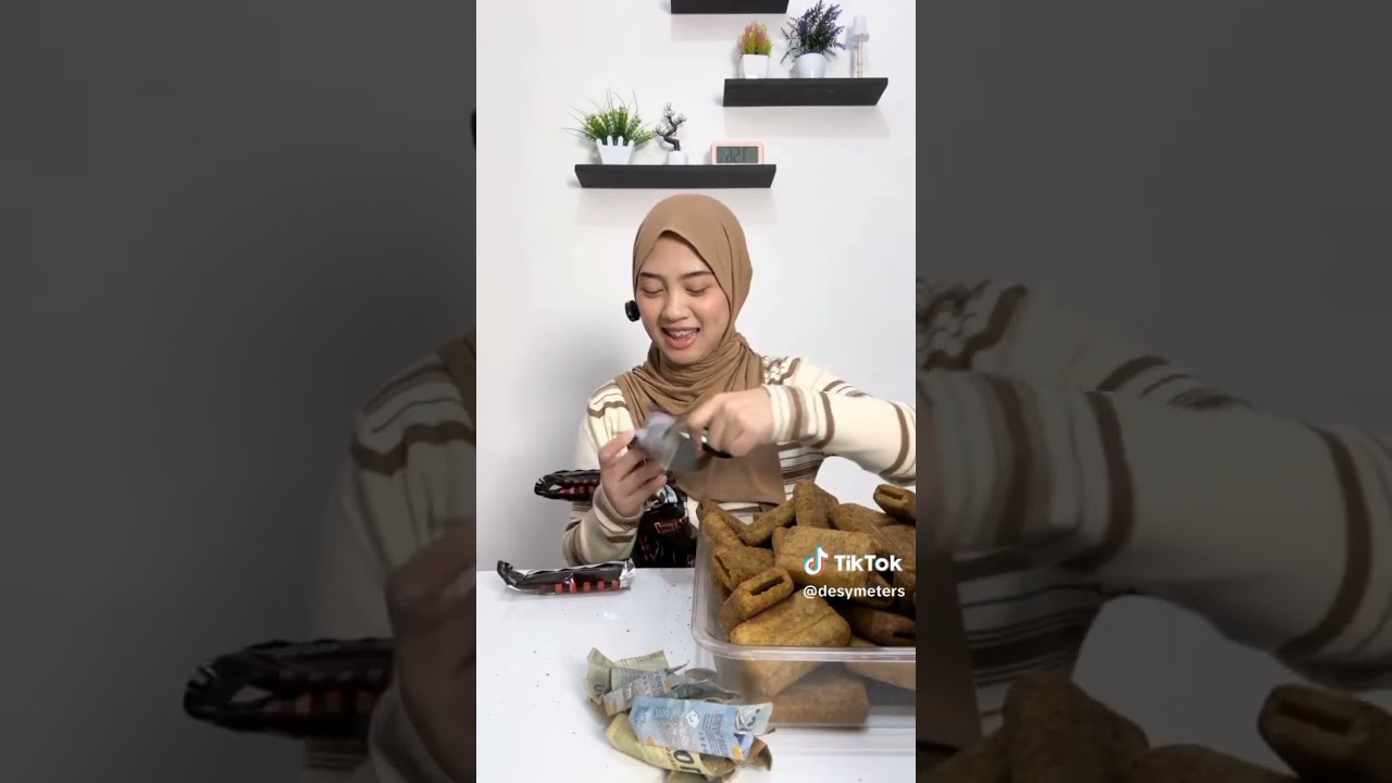 Unboxing ciki berhadiah part 2 | Tiktoker viral 