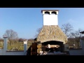 Our Garden Water Wheel Pizza Oven and Spit Roast