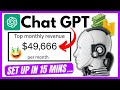 How to make passive income with chatgpt ai easy step by step guide