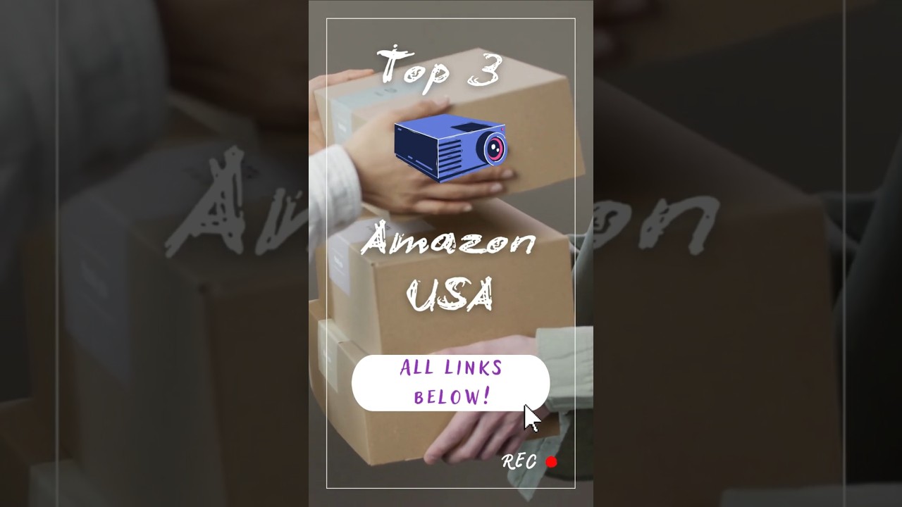 4K Home Theater Dreams! Top 3 Projectors on Amazon USA (2025)