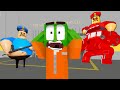 Escape barry secret evil brother  in barrys prison run christmas edition    roblox animation