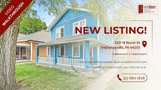 New Listing! 1221 N Rural St Indianapolis, IN 46201