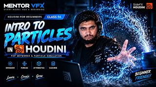 Introduction to Particles in Houdini for Beginners | POP Networks & Particle Simulation | Mentor VFX