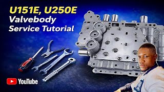 U151E U151F 13-Pin Complete Valve Body Service Tutorial | Lexus RX330, Toyota Avalon, Camry, Sienna