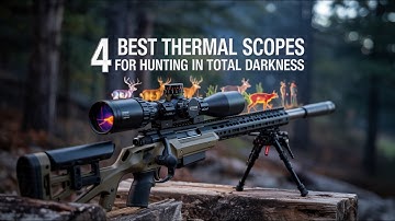 4 Best Thermal Scopes for Hunting in Total Darkness In 2026!🔥