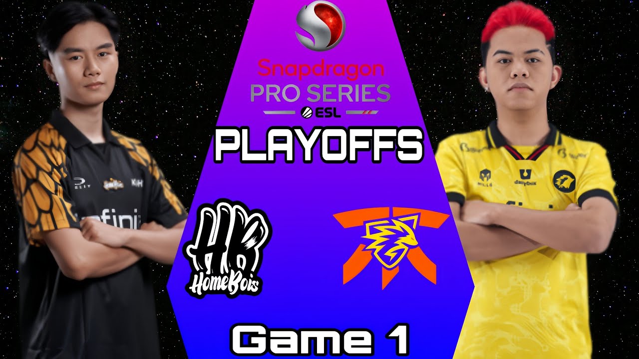 FNATIC ONIC VS HOMEBOIS GAME 1 | ESL SNAPDRAGON "PLAYOFFS"
