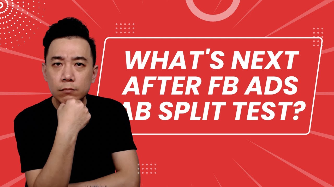 What's Next After Facebook Ads AB Split Test? - YouTube